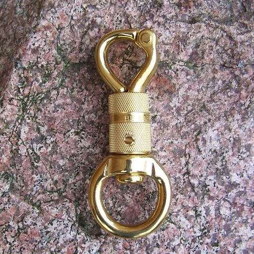 Safety-Hook "Twisted Brass"