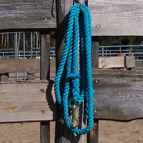 Lead Rope "Cotton Turquoise"
