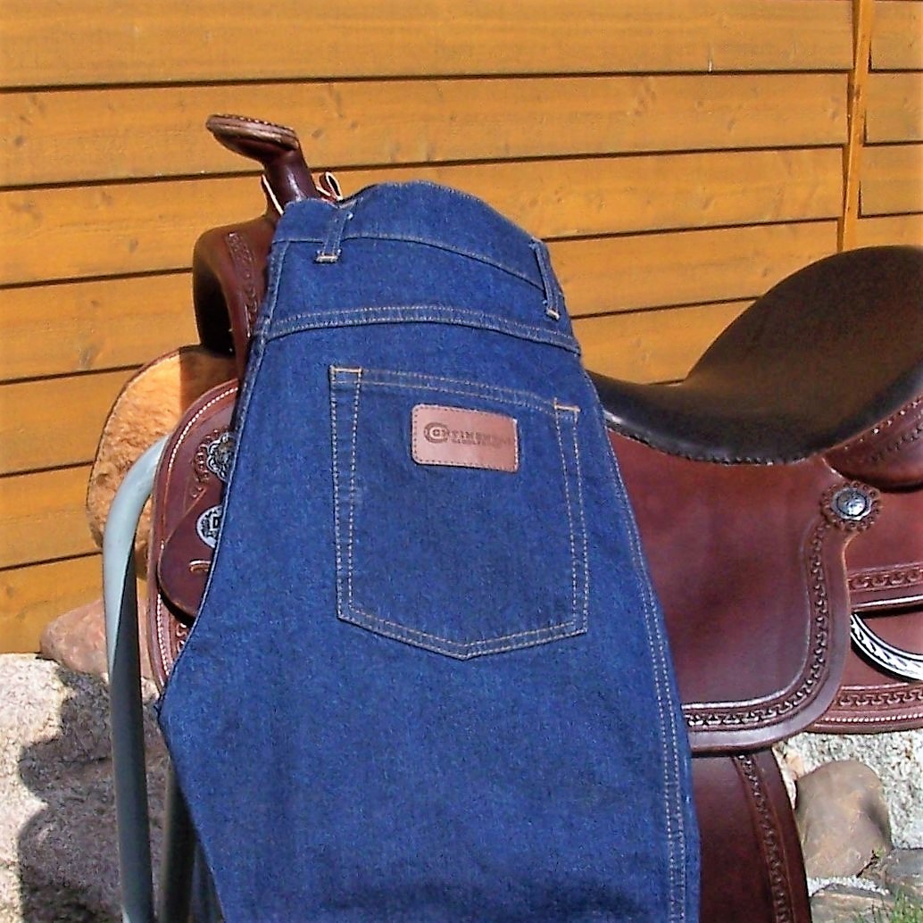 Western-Jeans "Continental Unisex Blue Stretch 32/ 34"