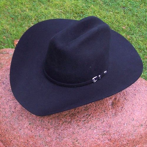 Western-Felthat "Original Rodeo King 3X - Black" in Sizes