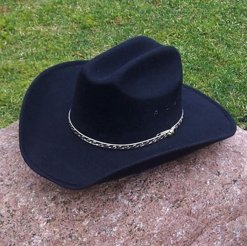 Western-Hut "Hat Biz - Cowboy Black" in Size 59