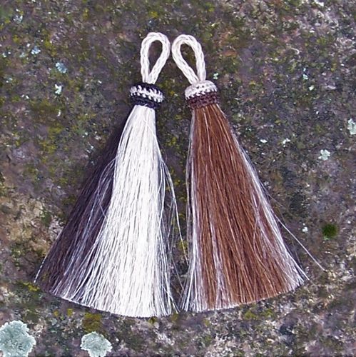 Tassel Horsehair "Only Nature - Two Tone" in Colors